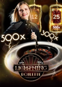 Lightning Roulette live casino
